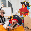 Wernnsai Pirate Piñata - Pirate Parrot Piñata with Blindfold and Bat for Boys' Birthday Party Adventure Theme Decorations by TinyTreasures Baby Boutique
