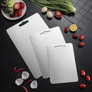 Titanium Cutting Board, New Titanium Cutting Board, Top, 100% Pure Titanium Cutting Boards for Kitchen, Healthy Premium Dual-Sided Chopping Board for Fruit, Meat, Vegetable. (Medium - 14" x 10") by CozyNest Decor