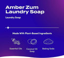 Indigo Wild Zum Clean Laundry Soap - Plant-Based Liquid Laundry Soap - Contains Baking Soda, Essential Oils & Saponified Coconut Oil - Amber - 64 fl oz by TinyTreasures Baby Boutique