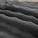 YUSOKI Luxury 3D Bubble Throw Blanket 3.1lb,All Ages,Home Decoration, (Grey,60 * 80inches) by CozyNest Decor