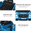 Costzon Ride on Car, Licensed Mercedes-Benz Maybach, 12V Battery Powered Vehicle Toy w/ 2 Motors, Remote Control, 3 Speeds, Lights, Horn, Music, Aux, Storage, Truck, Electric Car for Kids (Navy) by TinyTreasures Baby Boutique