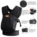 Baby Wraps Carrier Sling, Baby Carrier for Newborns and Toddlers,Skin-Friendly and Soft Front Baby Carrier Wrap Perfect Baby Gifts by TinyTreasures Baby Boutique