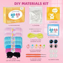 Crochet Kit for Beginners, Crochet Animal Kits,Crocheting Kit for Starters with Step-by-Step Video Tutorials, Beginner Crochet Kits for Adults (2Pack Axolotl) by TinyTreasures Baby Boutique
