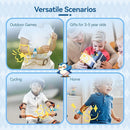 Retevis RT30W Walkie Talkies for Kids Rechargeable, Owl Toys for Kids Birthday Gifts, Toy Walkie Talkie Watch with LED Eyes, for Boys Girls Outdoor Camping Hiking Family Games (1 Pair) by TinyTreasures Baby Boutique