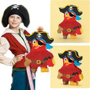 Wernnsai Pirate Piñata - Pirate Parrot Piñata with Blindfold and Bat for Boys' Birthday Party Adventure Theme Decorations by TinyTreasures Baby Boutique