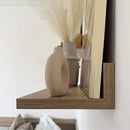 Mobili Fiver, Set of 2 Rachele Shelves, 31.49 in, Oak, Made in Italy by CozyNest Decor