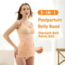 3 in 1 Postpartum Belly Band Post Partum for Women Abdominal Binder Surgery C Section Recovery Stomach Belly Wrap Belt by TinyTreasures Baby Boutique