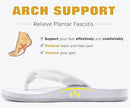 KuaiLu Flip Flops for Women with Arch Support Yoga Mat Comfortable Summer Beach Walking Thong Cushion Sandals Slip On Indoor Outdoor by TinyTreasures Baby Boutique