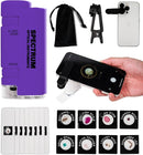 EasyMicro LED Lighted Pocket Microscope 60-120X Magnification Purple Color by TinyTreasures Baby Boutique