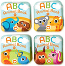 Floating Baby Bath Books. Kids Learning Bath Toys. Waterproof Bathtime Toys for Toddlers. Kids Educational Infant Bath Toys.(Set of 4: ABC Animal Bath Books) by TinyTreasures Baby Boutique