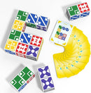 Family Matching Game for Kids & Adults, Block Puzzle Board Games for Boys & Girls Ages 4-8 8-12, 2 Player Card Puzzles for Children 3+ Year Olds by TinyTreasures Baby Boutique