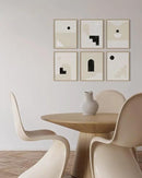 HAUS AND HUES 12"x16" Beige Oak Wood Picture Frame Set of 6-12x16 Wood Picture Frame, 12x16 Frames 6 Pack, 12x16 Poster Frame, 12x16 Frame Wood, 12 by 16 Picture Frames, Set of 6 Frames 12x16 by CozyNest Decor