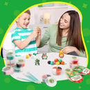 Air Dry Clay Kits for Kids, Arts and Crafts for Kids Ages 8-12, DIY 12 Animals Magic molding Clay Set with Sculpting Tools & Magnets, Modeling Toys for Boys & Girls Ages 4 5 6 7 8+ Years Old by TinyTreasures Baby Boutique