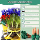 Patelai Terracotta Plant Watering Spikes Self to Use with Cola Bottles Houseplant Watering Stakes Automatic Irrigation System(15 Pack,Terracotta) by GreenHaven Gardens
