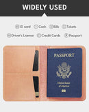 ALLIVE Passport Holder for Travel Women Men,Genuine Leather Passport Cover Wallet,Travel Must Haves Airport Essentials Travel Gifts Beige by TinyTreasures Baby Boutique