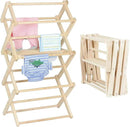 Pennsylvania Woodworks Clothes Drying Rack: Solid Maple Hard Wood Laundry Rack for Baby Clothes, Hand Towels, Delicates & More, Durable Small Folding Drying Rack, Made in USA, No Assembly Needed by CozyNest Decor