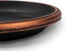11" Decorative Heavy Duty Tray/Saucer (2 Pack) Rustic Medieval/French Country Look, Pot/Planter Base for Indoor/Outdoor Decor Use. Long Lasting, Reusable Light Weight (11 inches, Copper) by GreenHaven Gardens