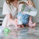 Dr. Brown's Insta-Prep Warm Water Dispenser with Baby Formula Mixing Pitcher, 32oz Olive by TinyTreasures Baby Boutique