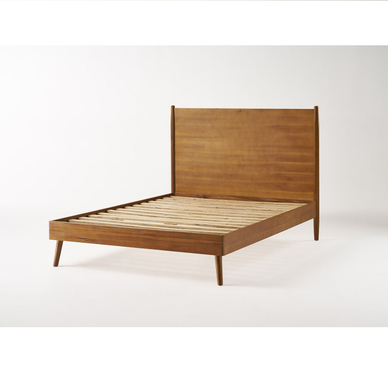Okioki Mid-Century Wood Bed, photo 5 of 10