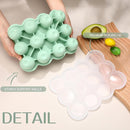 3 Pcs Baby Food Storage Container 12 Cup Silicone Baby Food Freezer Tray with Lid Stackable Reusable Silicone Freezer Tray for Food Vegetable Fruit Puree and Breast Milk(Colorful) by TinyTreasures Baby Boutique