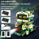STEM Building Toys for Kids 6-14, Remote & APP Controlled 3in1 STEM Robot Building Kit for Kids with Music Spray, 513 Pcs Building Blocks Set Birthday Xmas Gift Ideas for Boys Girls by TinyTreasures Baby Boutique