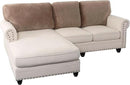 PrinceDeco Sectional Couch Covers Velvet Cushion Covers for Sectional Couch Cushion Covers for Sectional Sofa Separate Sectional Sofa Slipcovers Washable(1 Chaise Back+ 2 Sofa Back,Taupe) by CozyNest Decor