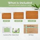Bamboo Cutting Board, Durable Wood Cutting Boards for Kitchen with Deep Juice Grooves & Built-in Handles, Ideal Charcuterie & Chopping for Meat, Vegetables and Fruits Ideas Kitchen Gift for Home Cooks by GreenHaven Gardens