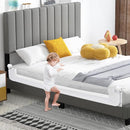 HONEY JOY Bed Rail for Toddlers, Extra Long, Foldable Portable Swing Down Safety Bed Guard Rail, Toddler Bed Rails for Crib, King Queen Full Twin Size Bed Mattress (White, 1 Pack, 71 Inch) by TinyTreasures Baby Boutique