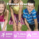 Kids Watches for Girls Boys Digital Sport Watch with Step Counter Pedometer Vibration Alarm Clock, No App Waterproof Fitness Tracker Kids Watch Boys Girls Teens Students Ages 5-16 by TinyTreasures Baby Boutique