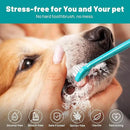Dog Dental Care Finger Wipes - Teeth Cleaning Finger Wipes for Dog & Cats - Tooth Brushing Kit Dental Wipes for Dog - Reduces Plaque & Freshens Breath (50 PCS, Beef) by CozyNest Decor