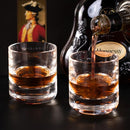 KAMMAK Crystal Whiskey Glasses Set of 2, 6.76oz Old Fashioned Glasses Stemless, Hand Blown White Cocktail Glasses, Engagement Gifts for Couples, Women, Men by CozyNest Decor
