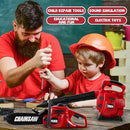 3 Pcs Toy Gardening Tool Set for Kids Toy Leaf Blower Weed Trimmer Chainsaw Pretend Play Set with Lights and Sounds Birthday for Boys Girls by TinyTreasures Baby Boutique