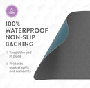 Inspire Underpads | Stain Hiding Gray Reusable Incontinence Bed Pads | Waterproof Mattress Pad | for Adults Babies and Dogs (18 X 24 - 3 Pack) by TinyTreasures Baby Boutique