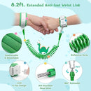 Dr.meter 3 in 1 Toddler Harness Leash + 8.2ft Anti Lost Wrist Link, Cute Dinosaur Kids Safety Harness Tether with Key Lock, Child Protective Leashes While Walking for Outdoor Activity Keep Kids Close by TinyTreasures Baby Boutique