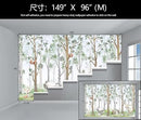 WFBHUA-Kids Wallpaper Watercolor Forest Cartoon Animals Wall Murals Suitable for Nursery Boys Girls Bedroom Room (Not Peel and Stick) by CozyNest Decor