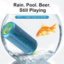 Ortizan Wireless Portable Bluetooth Speaker, IPX7 Waterproof, Dustproof and Rustproof, Powerful 24W Sound, Enhanced Bass, 30-Hour Battery, 360° Party Light, and Stereo Pairing (BT 5.3), Gifts - Blue by TinyTreasures Baby Boutique