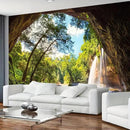 FENDROM Green Misty Forest Tapestry Wall Hanging Nature Mountain Cave Landscape Tapestry Waterfall River Tapestries for Bedroom Living Room Dorm Decor by CozyNest Decor