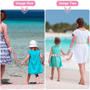 Accmor Reflective Toddler Belt Leash, Anti Lost Wrist Link for Baby, Kid Anti Lost Waist Band Child Leash with Lock for Babies Girls, Child Walking Harness Wristband Rope Tether for Outdoor Travel by TinyTreasures Baby Boutique