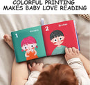 BARMACO Baby Soft Books, Touch and Feel Crinkle Cloth Books for Babies, Infants & Toddlers, Learning Toys Gifts for Boys & Girls, Early Development Interactive Sensory Toys, Ocean Animal Tails Books by TinyTreasures Baby Boutique