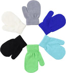 Baby Winter Mittens Toddler Stretch Knit Gloves Magic Warm Glove for Baby Boys Girls by TinyTreasures Baby Boutique