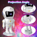 XIAOER Astronaut Galaxy Projector, Robot Star Night Light for Bedroom, Starry Nebula Space Projector Ceiling Lamp with Timer and Remote Control for Kids Adults by TinyTreasures Baby Boutique
