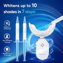 MySmile Teeth Whitening Kit for Sensitive Teeth with LED Light, 10 Min Non-Sensitive Fast Tooth Whitener, 3 Carbamide Peroxide Whitening Gel, Powerful Formula, Enamel Safe by CozyNest Decor