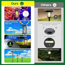 Amzxart 8 Pack Solar Pathway Lights Outdoor,Bright Solar Outdoor Lights Waterproof,Auto-on/Off Pathway Light Solar Powered for Lawn Yard Patio Garden Decoration by GreenHaven Gardens
