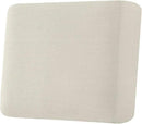 H.VERSAILTEX Super Stretch Individual Seat Cushion Covers Sofa Covers Couch Cushion Covers Slipcover Sets Thick Jacquard Textured Twill Fabric (1 Piece Chair Cushion Cover, Natural) by CozyNest Decor