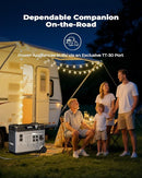 OUKITEL Portable Power Station P5000 Pro, 5120Wh Large Capacity Solar Generator, 5x3600W AC Output(5000W Surge), 2.8H Fully Charged, 1000W MPPT Solar for Emergency, Home Backup, RV, Camping by TinyTreasures Baby Boutique