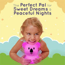 Lumipets Remote Control Silicone Night Light for Kids - Koala Design with 9 Soft Colors & Sleep Timer - Rechargeable, Battery-Operated Lamp for Bedroom | Baby Nursery, Toddler, Girls, Boys by TinyTreasures Baby Boutique