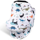 Rquite All-in-1 Car Seat Cover Baby, Carseat Covers for Girl Boy, Stretchy Soft Infant Car Seat Cover, Multi-use Baby Carrier Cover, Car Seat Canopy, Stroller Sun Shade, Nursing Breastfeeding Cover by TinyTreasures Baby Boutique