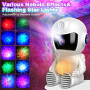 XIAOER Astronaut Galaxy Projector with Moon, Star Projector Night Light for Bedroom, Starry Nebula Space Projector Ceiling Lamp with Timer and Remote Control for Kids Adults by TinyTreasures Baby Boutique