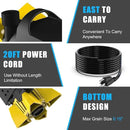 3200GPH Sump Pump - 100W Submersible Water Pump with Barrier Bag, Ultra Quiet Aquarium Pump with 33FT Power Cord for Pond, Waterfall, Fish Tank, Statuary, Hydroponic, Yellow by GreenHaven Gardens