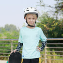 Kids Bike Helmet, Youth Toddler Boys Girls Helmets, 2 Size Adjustable for Ages 2-3-5-8-14 Years, Child Helmet with Visor and LED Light, Lightweight Multi-Sport Bicycle Scooter Cycling Helmets by TinyTreasures Baby Boutique